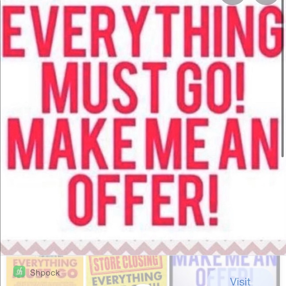EVERYTHING MUST GO!